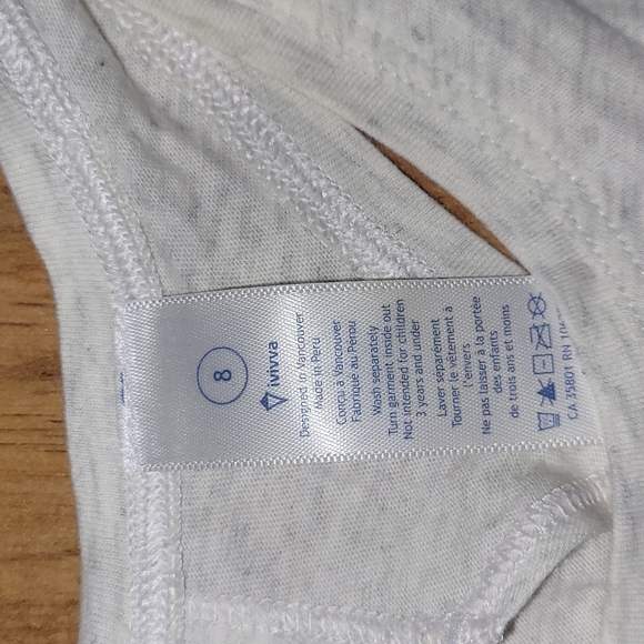 Ivivva tank sz 8 - Picture 4 of 5